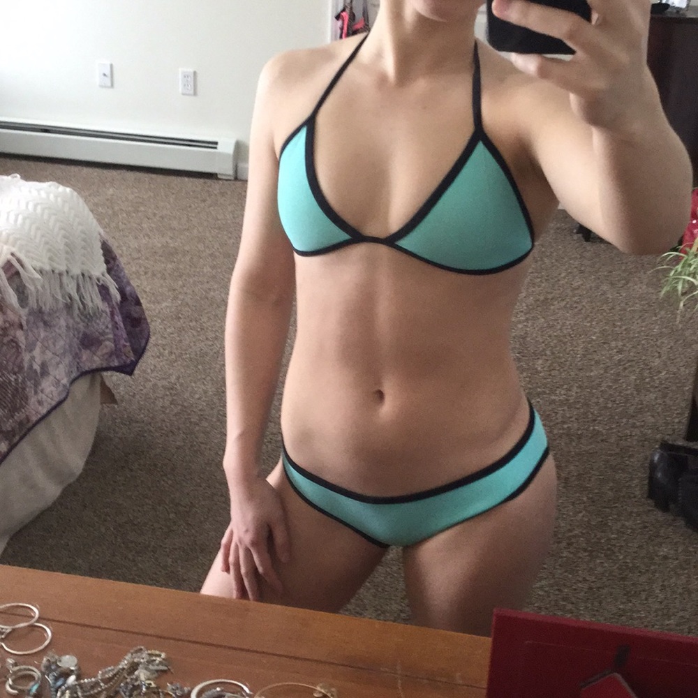 Triangl Blue Bikini